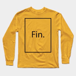 Fin. Long Sleeve T-Shirt